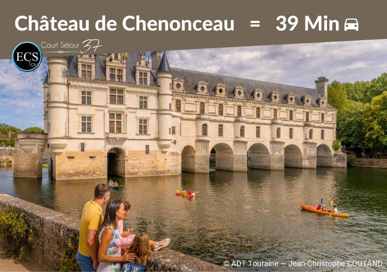 "Cozy Zen" 1 Grande Chambre - Calme - Arrivee Autonome - 6 Pers - Parking Gratuit Tours Bagian luar foto