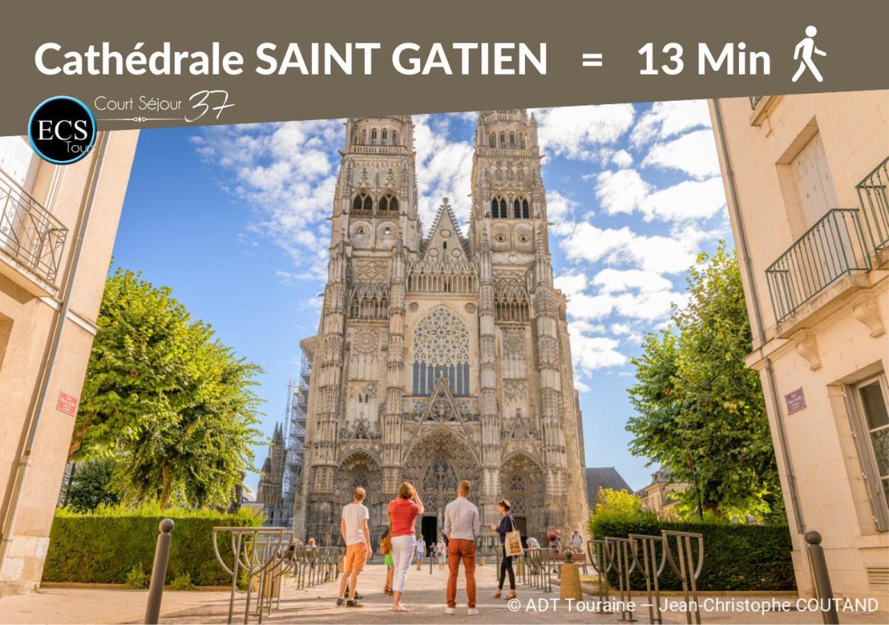 "Cozy Zen" 1 Grande Chambre - Calme - Arrivee Autonome - 6 Pers - Parking Gratuit Tours Bagian luar foto